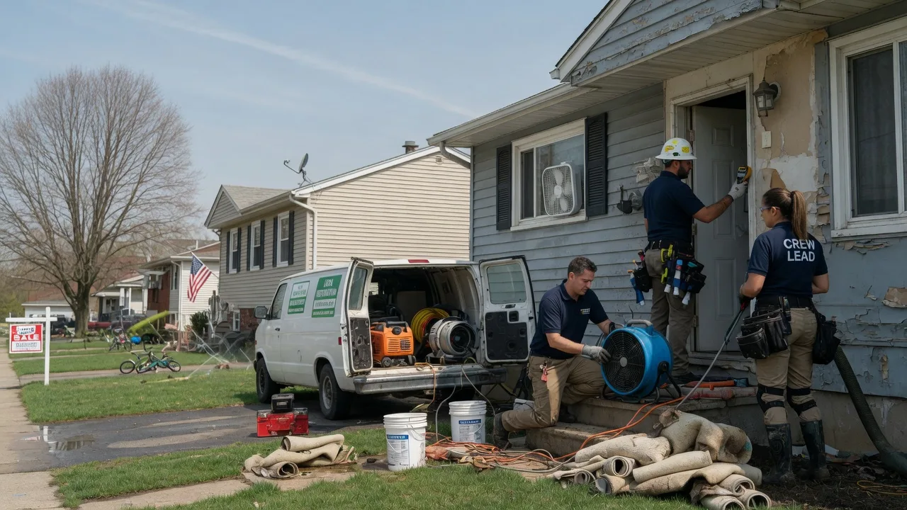 Flood Cleanup in Geigertown, PA near me