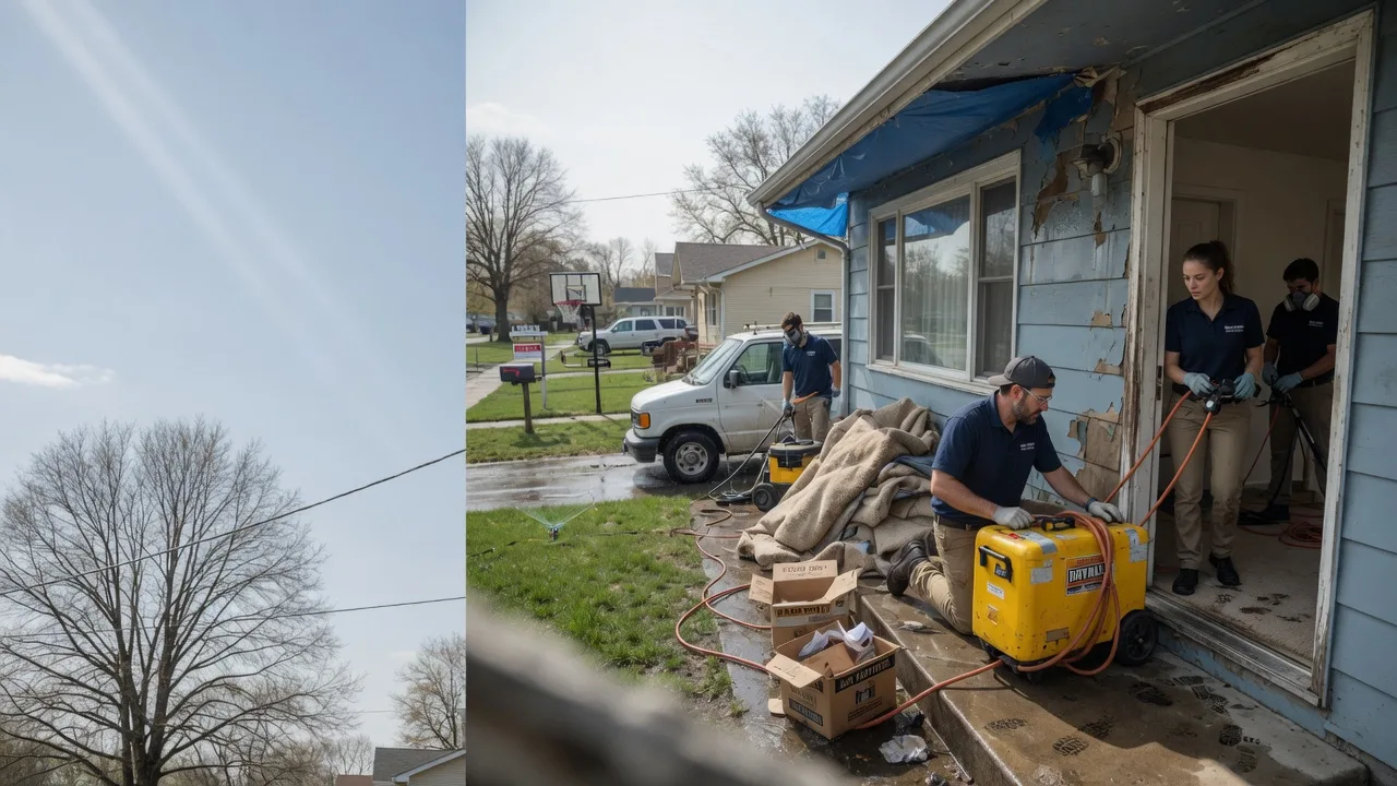 Basement Flood Cleanup in Geigertown, PA near me